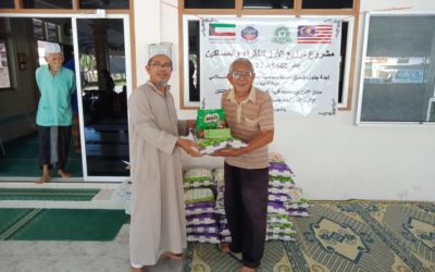 RICE 2019 – Distribution at Masjid Kampung Huda
